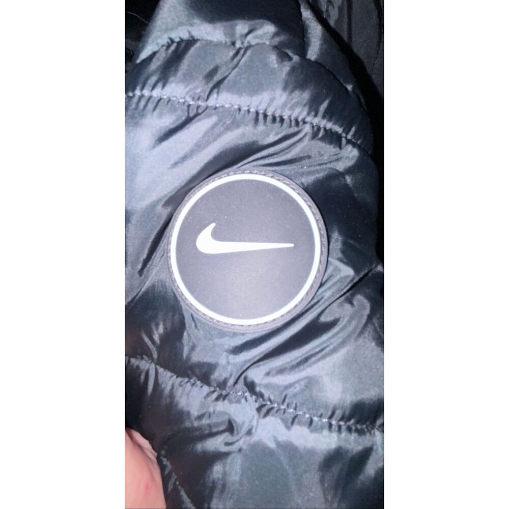 NWOT Boys Nike Midweight Fill Black Puffer Jacket Coat Size 24m - Picture 4 of 6